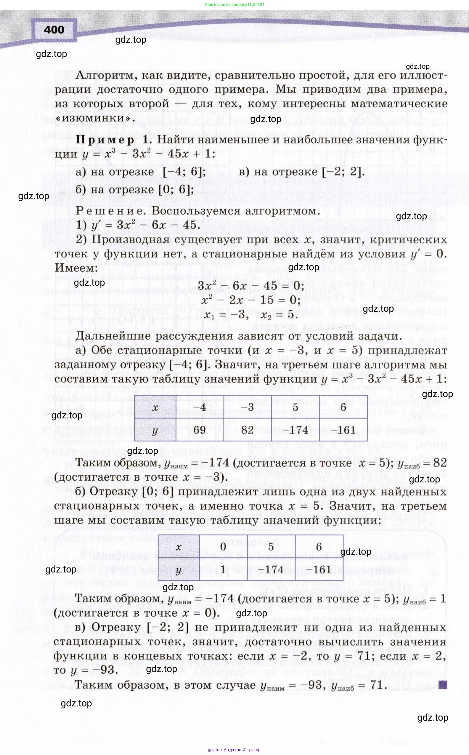 Алгебра, 10 класс Учебник, авторы: Мордкович Александр Григорьевич, Семенов Павел Владимирович, Денищева Лариса Олеговна, Звавич Леонид Исаакович, Корешкова Т А, Мишустина Татьяна Николаевна, Рязановский А Р, издательство Мнемозина, Москва, 2019, страница 400