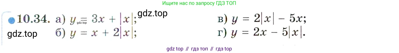 ГДЗ Алгебра, 10 класс Учебник, авторы: Мордкович Александр Григорьевич, Семенов Павел Владимирович, Денищева Лариса Олеговна, Звавич Леонид Исаакович, Корешкова Т А, Мишустина Татьяна Николаевна, Рязановский А Р, издательство Мнемозина, Москва, 2019, Часть 2, страница 79, номер 10.34, Условие