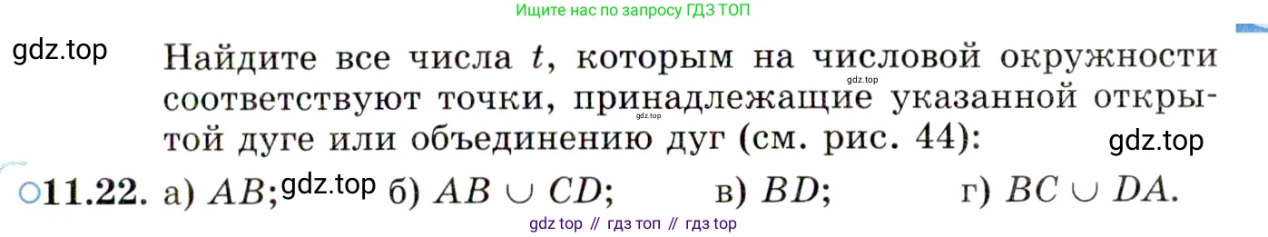 ГДЗ Алгебра, 10 класс Учебник, авторы: Мордкович Александр Григорьевич, Семенов Павел Владимирович, Денищева Лариса Олеговна, Звавич Леонид Исаакович, Корешкова Т А, Мишустина Татьяна Николаевна, Рязановский А Р, издательство Мнемозина, Москва, 2019, Часть 2, страница 83, номер 11.22, Условие