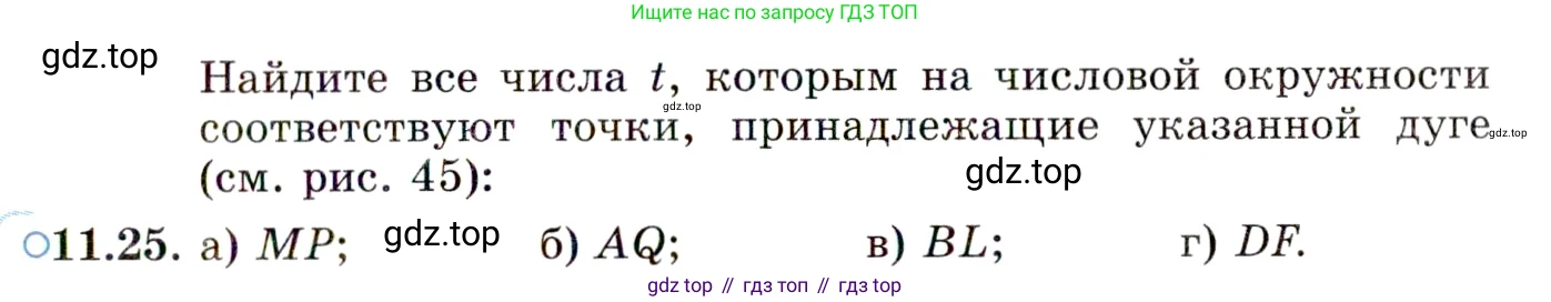 ГДЗ Алгебра, 10 класс Учебник, авторы: Мордкович Александр Григорьевич, Семенов Павел Владимирович, Денищева Лариса Олеговна, Звавич Леонид Исаакович, Корешкова Т А, Мишустина Татьяна Николаевна, Рязановский А Р, издательство Мнемозина, Москва, 2019, Часть 2, страница 83, номер 11.25, Условие