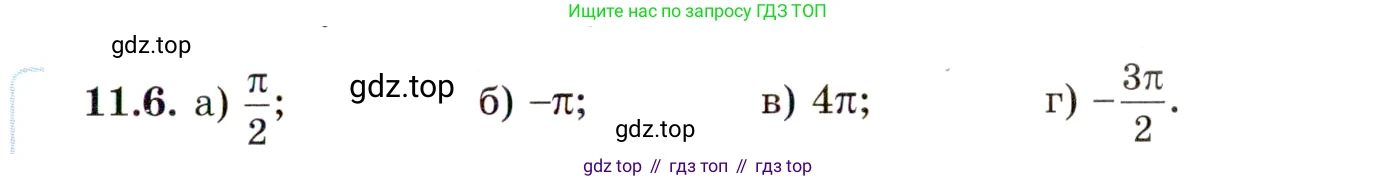 ГДЗ Алгебра, 10 класс Учебник, авторы: Мордкович Александр Григорьевич, Семенов Павел Владимирович, Денищева Лариса Олеговна, Звавич Леонид Исаакович, Корешкова Т А, Мишустина Татьяна Николаевна, Рязановский А Р, издательство Мнемозина, Москва, 2019, Часть 2, страница 81, номер 11.6, Условие