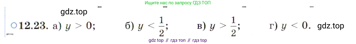 ГДЗ Алгебра, 10 класс Учебник, авторы: Мордкович Александр Григорьевич, Семенов Павел Владимирович, Денищева Лариса Олеговна, Звавич Леонид Исаакович, Корешкова Т А, Мишустина Татьяна Николаевна, Рязановский А Р, издательство Мнемозина, Москва, 2019, Часть 2, страница 87, номер 12.23, Условие
