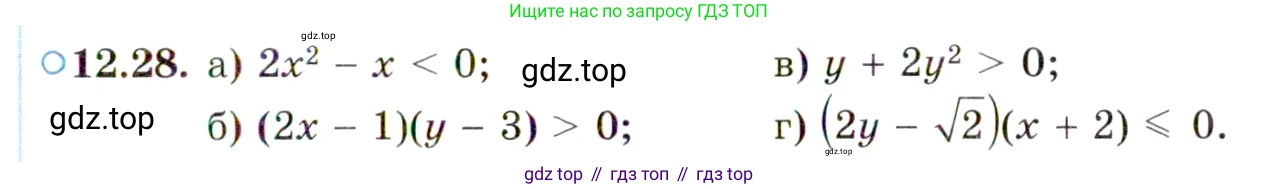 ГДЗ Алгебра, 10 класс Учебник, авторы: Мордкович Александр Григорьевич, Семенов Павел Владимирович, Денищева Лариса Олеговна, Звавич Леонид Исаакович, Корешкова Т А, Мишустина Татьяна Николаевна, Рязановский А Р, издательство Мнемозина, Москва, 2019, Часть 2, страница 87, номер 12.28, Условие