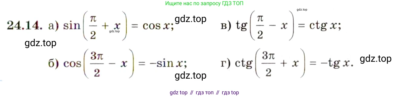 ГДЗ Алгебра, 10 класс Учебник, авторы: Мордкович Александр Григорьевич, Семенов Павел Владимирович, Денищева Лариса Олеговна, Звавич Леонид Исаакович, Корешкова Т А, Мишустина Татьяна Николаевна, Рязановский А Р, издательство Мнемозина, Москва, 2019, Часть 2, страница 151, номер 24.14, Условие