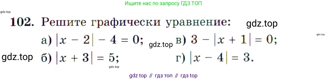 ГДЗ Алгебра, 10 класс Учебник, авторы: Мордкович Александр Григорьевич, Семенов Павел Владимирович, Денищева Лариса Олеговна, Звавич Леонид Исаакович, Корешкова Т А, Мишустина Татьяна Николаевна, Рязановский А Р, издательство Мнемозина, Москва, 2019, Часть 2, страница 17, номер 102, Условие
