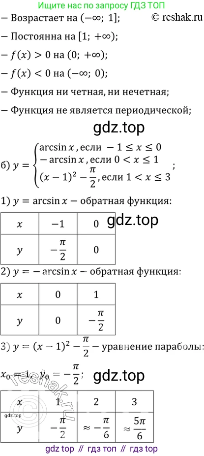 ГДЗ Алгебра, 10 класс Учебник, авторы: Мордкович Александр Григорьевич, Семенов Павел Владимирович, Денищева Лариса Олеговна, Звавич Леонид Исаакович, Корешкова Т А, Мишустина Татьяна Николаевна, Рязановский А Р, издательство Мнемозина, Москва, 2019, Часть 2, страница 127, номер 21.11, Решение 2 (продолжение 2)