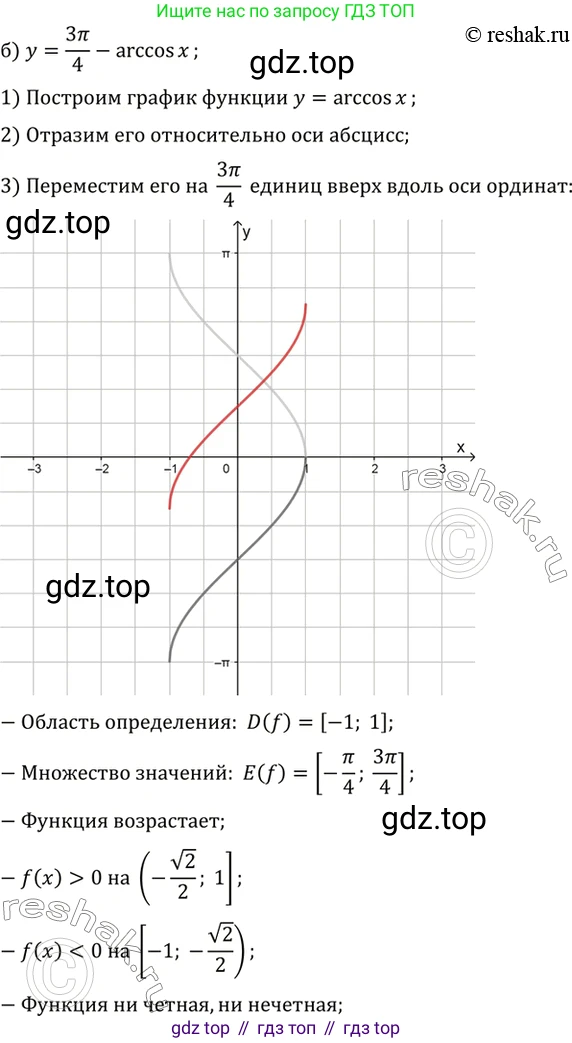 ГДЗ Алгебра, 10 класс Учебник, авторы: Мордкович Александр Григорьевич, Семенов Павел Владимирович, Денищева Лариса Олеговна, Звавич Леонид Исаакович, Корешкова Т А, Мишустина Татьяна Николаевна, Рязановский А Р, издательство Мнемозина, Москва, 2019, Часть 2, страница 130, номер 21.27, Решение 2 (продолжение 2)
