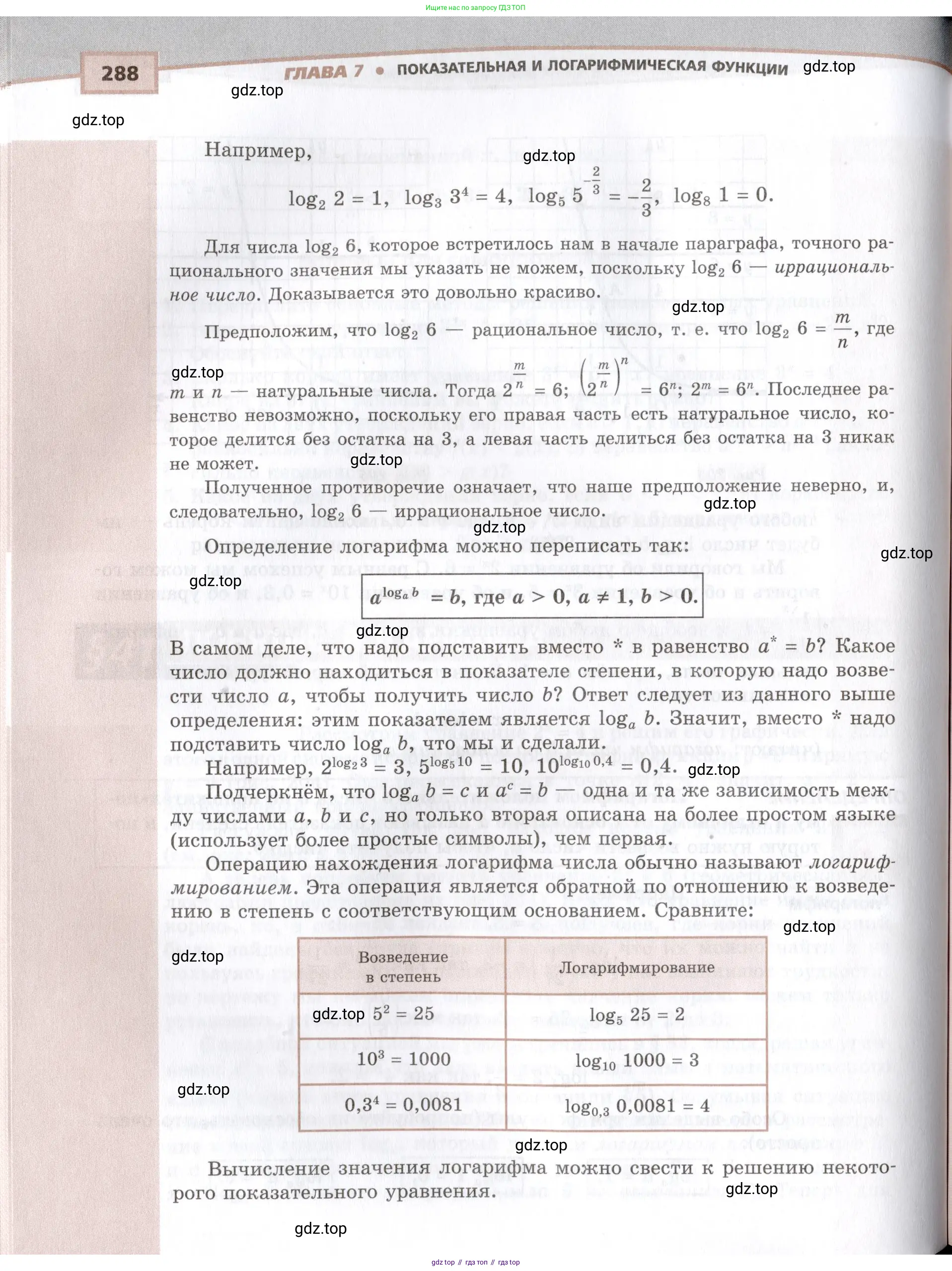 Алгебра, 10-11 класс Задачник, авторы: Мордкович Александр Григорьевич, Семенов Павел Владимирович, Денищева Лариса Олеговна, Корешкова Т А, Мишустина Татьяна Николаевна, Тульчинская Елена Ефимовна, издательство Мнемозина, Москва, 2019, страница 288