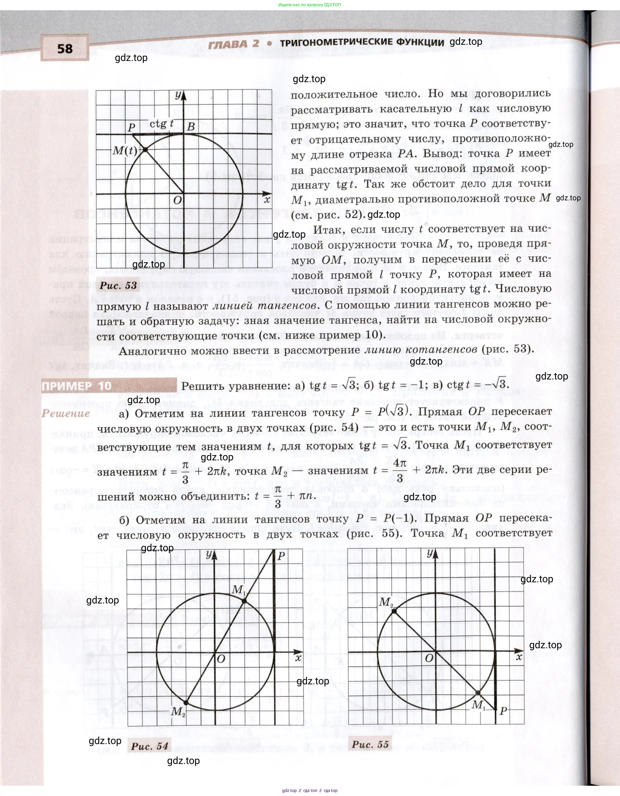 Алгебра, 10-11 класс Задачник, авторы: Мордкович Александр Григорьевич, Семенов Павел Владимирович, Денищева Лариса Олеговна, Корешкова Т А, Мишустина Татьяна Николаевна, Тульчинская Елена Ефимовна, издательство Мнемозина, Москва, 2019, Часть 2, страница 58