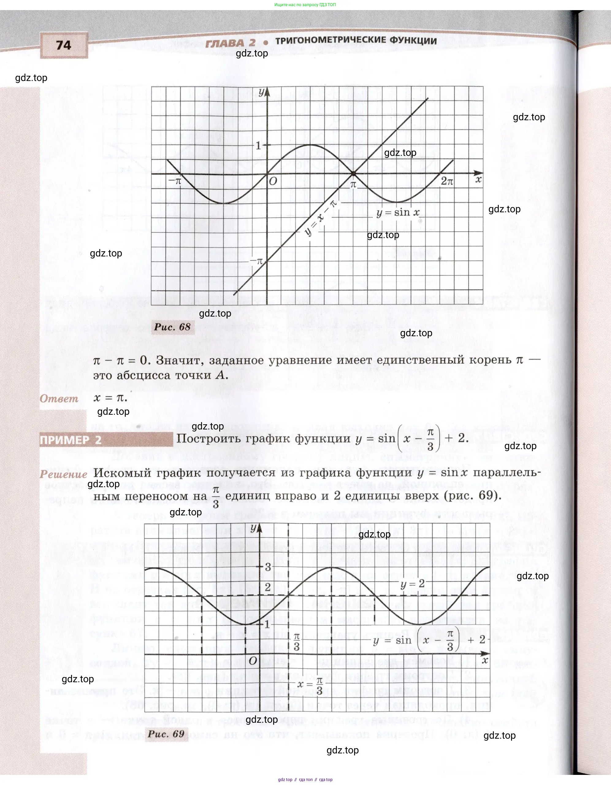 Алгебра, 10-11 класс Задачник, авторы: Мордкович Александр Григорьевич, Семенов Павел Владимирович, Денищева Лариса Олеговна, Корешкова Т А, Мишустина Татьяна Николаевна, Тульчинская Елена Ефимовна, издательство Мнемозина, Москва, 2019, Часть 2, страница 74