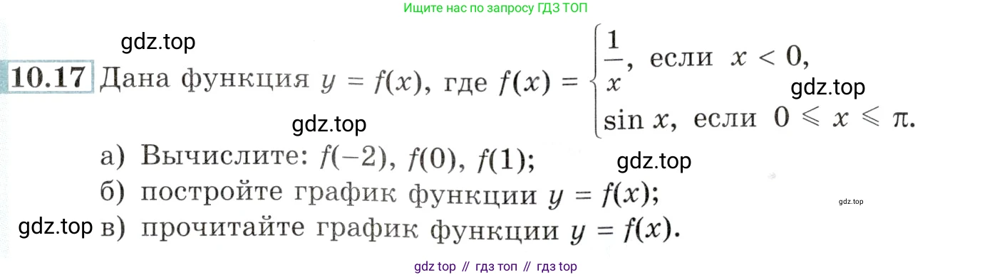 Алгебра, 10-11 класс Задачник, авторы: Мордкович Александр Григорьевич, Семенов Павел Владимирович, Денищева Лариса Олеговна, Корешкова Т А, Мишустина Татьяна Николаевна, Тульчинская Елена Ефимовна, издательство Мнемозина, Москва, 2019, Часть 2, страница 31, номер 10.17, Условие