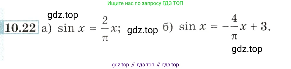 Алгебра, 10-11 класс Задачник, авторы: Мордкович Александр Григорьевич, Семенов Павел Владимирович, Денищева Лариса Олеговна, Корешкова Т А, Мишустина Татьяна Николаевна, Тульчинская Елена Ефимовна, издательство Мнемозина, Москва, 2019, Часть 2, страница 31, номер 10.22, Условие