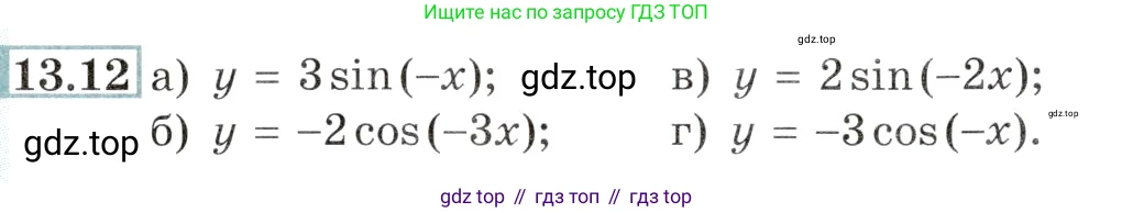 Алгебра, 10-11 класс Задачник, авторы: Мордкович Александр Григорьевич, Семенов Павел Владимирович, Денищева Лариса Олеговна, Корешкова Т А, Мишустина Татьяна Николаевна, Тульчинская Елена Ефимовна, издательство Мнемозина, Москва, 2019, Часть 2, страница 38, номер 13.12, Условие