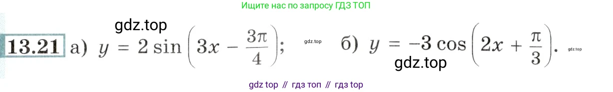 Алгебра, 10-11 класс Задачник, авторы: Мордкович Александр Григорьевич, Семенов Павел Владимирович, Денищева Лариса Олеговна, Корешкова Т А, Мишустина Татьяна Николаевна, Тульчинская Елена Ефимовна, издательство Мнемозина, Москва, 2019, Часть 2, страница 39, номер 13.21, Условие