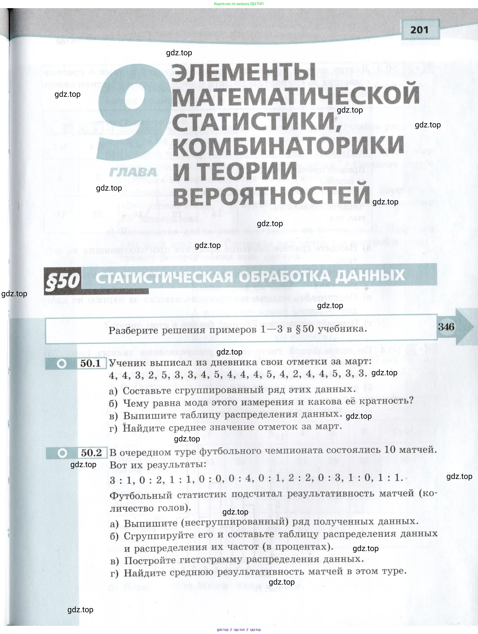 Алгебра, 10-11 класс Задачник, авторы: Мордкович Александр Григорьевич, Семенов Павел Владимирович, Денищева Лариса Олеговна, Корешкова Т А, Мишустина Татьяна Николаевна, Тульчинская Елена Ефимовна, издательство Мнемозина, Москва, 2019, Часть 2, страница 201