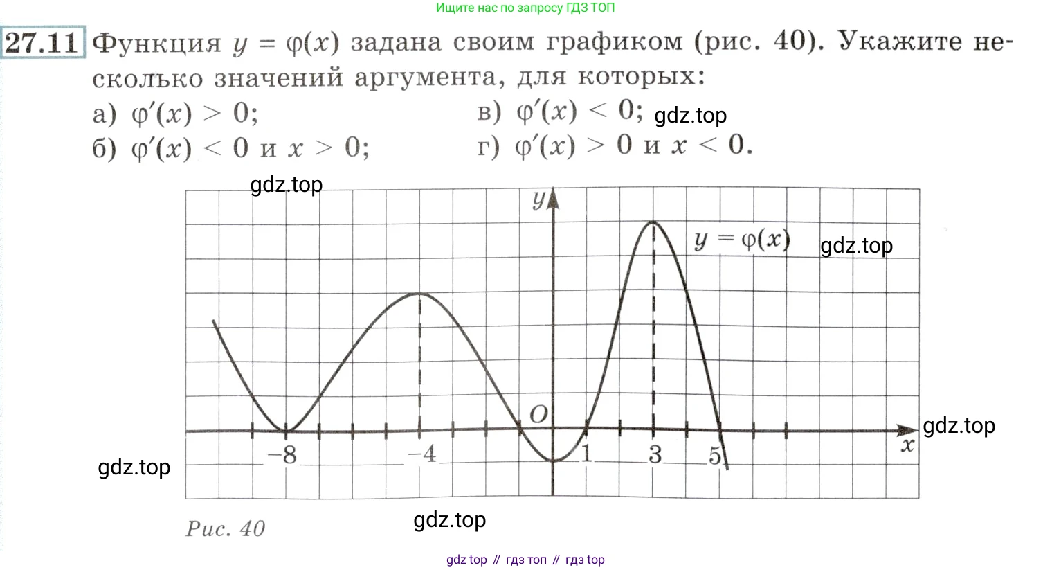 Алгебра, 10-11 класс Задачник, авторы: Мордкович Александр Григорьевич, Семенов Павел Владимирович, Денищева Лариса Олеговна, Корешкова Т А, Мишустина Татьяна Николаевна, Тульчинская Елена Ефимовна, издательство Мнемозина, Москва, 2019, Часть 2, страница 97, номер 27.11, Условие