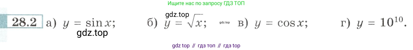 Алгебра, 10-11 класс Задачник, авторы: Мордкович Александр Григорьевич, Семенов Павел Владимирович, Денищева Лариса Олеговна, Корешкова Т А, Мишустина Татьяна Николаевна, Тульчинская Елена Ефимовна, издательство Мнемозина, Москва, 2019, Часть 2, страница 98, номер 28.2, Условие