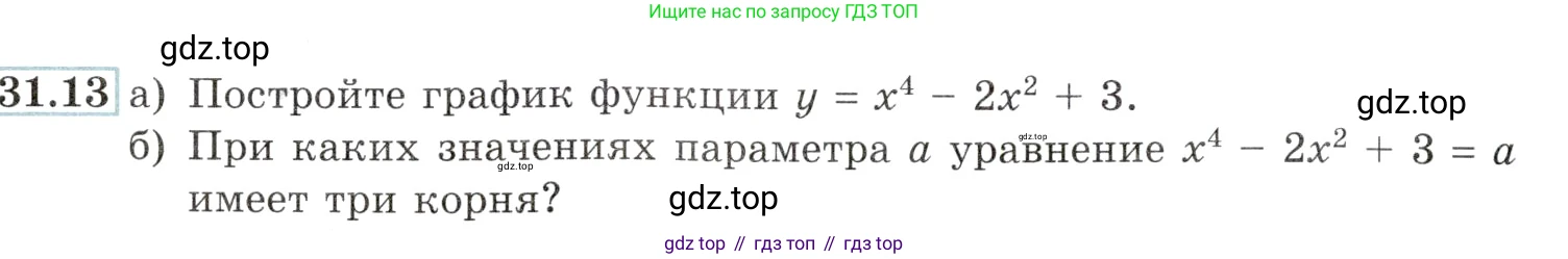 Алгебра, 10-11 класс Задачник, авторы: Мордкович Александр Григорьевич, Семенов Павел Владимирович, Денищева Лариса Олеговна, Корешкова Т А, Мишустина Татьяна Николаевна, Тульчинская Елена Ефимовна, издательство Мнемозина, Москва, 2019, Часть 2, страница 122, номер 31.13, Условие