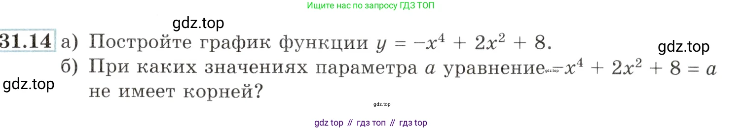 Алгебра, 10-11 класс Задачник, авторы: Мордкович Александр Григорьевич, Семенов Павел Владимирович, Денищева Лариса Олеговна, Корешкова Т А, Мишустина Татьяна Николаевна, Тульчинская Елена Ефимовна, издательство Мнемозина, Москва, 2019, Часть 2, страница 122, номер 31.14, Условие