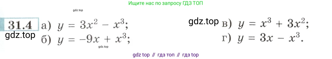Алгебра, 10-11 класс Задачник, авторы: Мордкович Александр Григорьевич, Семенов Павел Владимирович, Денищева Лариса Олеговна, Корешкова Т А, Мишустина Татьяна Николаевна, Тульчинская Елена Ефимовна, издательство Мнемозина, Москва, 2019, Часть 2, страница 121, номер 31.4, Условие