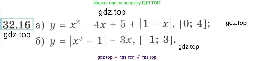 Алгебра, 10-11 класс Задачник, авторы: Мордкович Александр Григорьевич, Семенов Павел Владимирович, Денищева Лариса Олеговна, Корешкова Т А, Мишустина Татьяна Николаевна, Тульчинская Елена Ефимовна, издательство Мнемозина, Москва, 2019, Часть 2, страница 125, номер 32.16, Условие