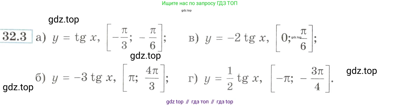 Алгебра, 10-11 класс Задачник, авторы: Мордкович Александр Григорьевич, Семенов Павел Владимирович, Денищева Лариса Олеговна, Корешкова Т А, Мишустина Татьяна Николаевна, Тульчинская Елена Ефимовна, издательство Мнемозина, Москва, 2019, Часть 2, страница 124, номер 32.3, Условие
