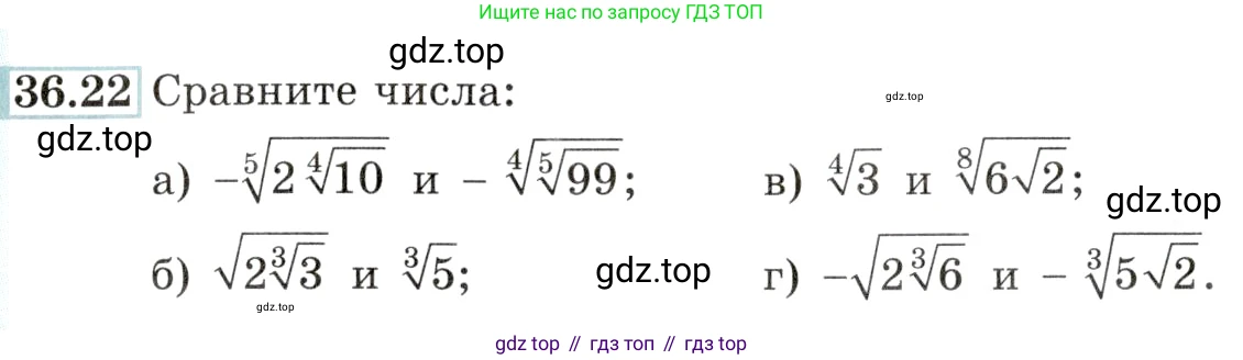 Алгебра, 10-11 класс Задачник, авторы: Мордкович Александр Григорьевич, Семенов Павел Владимирович, Денищева Лариса Олеговна, Корешкова Т А, Мишустина Татьяна Николаевна, Тульчинская Елена Ефимовна, издательство Мнемозина, Москва, 2019, Часть 2, страница 140, номер 36.22, Условие