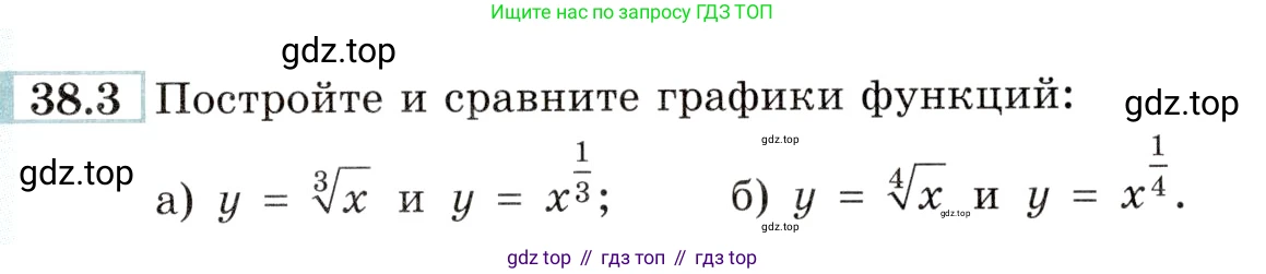 Алгебра, 10-11 класс Задачник, авторы: Мордкович Александр Григорьевич, Семенов Павел Владимирович, Денищева Лариса Олеговна, Корешкова Т А, Мишустина Татьяна Николаевна, Тульчинская Елена Ефимовна, издательство Мнемозина, Москва, 2019, Часть 2, страница 147, номер 38.3, Условие