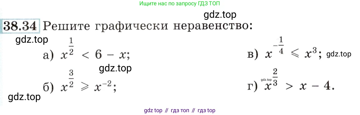 Алгебра, 10-11 класс Задачник, авторы: Мордкович Александр Григорьевич, Семенов Павел Владимирович, Денищева Лариса Олеговна, Корешкова Т А, Мишустина Татьяна Николаевна, Тульчинская Елена Ефимовна, издательство Мнемозина, Москва, 2019, Часть 2, страница 151, номер 38.34, Условие