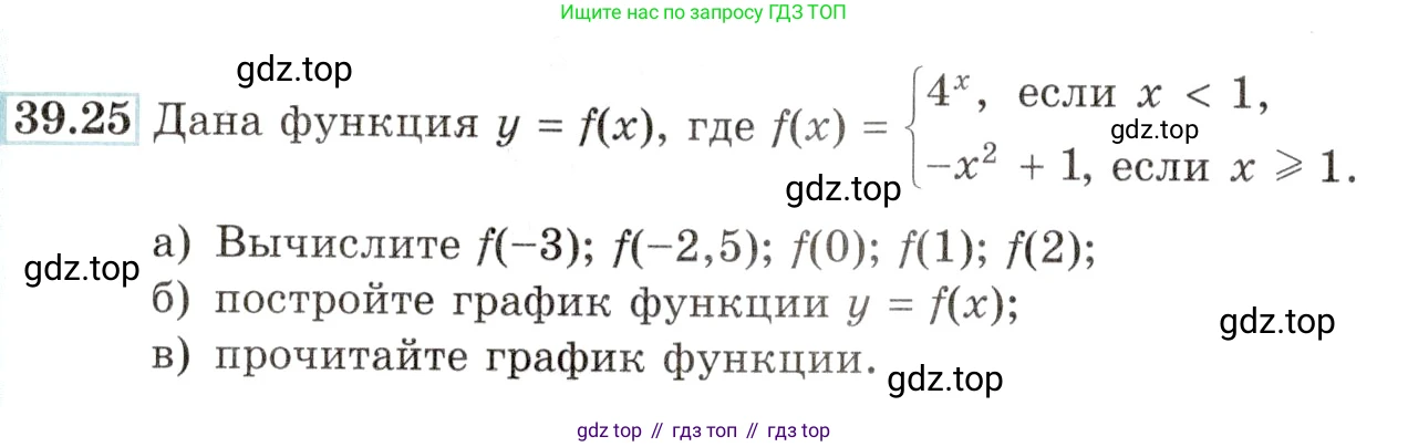 Алгебра, 10-11 класс Задачник, авторы: Мордкович Александр Григорьевич, Семенов Павел Владимирович, Денищева Лариса Олеговна, Корешкова Т А, Мишустина Татьяна Николаевна, Тульчинская Елена Ефимовна, издательство Мнемозина, Москва, 2019, Часть 2, страница 156, номер 39.25, Условие