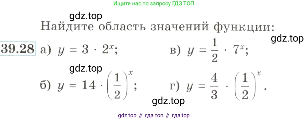 Алгебра, 10-11 класс Задачник, авторы: Мордкович Александр Григорьевич, Семенов Павел Владимирович, Денищева Лариса Олеговна, Корешкова Т А, Мишустина Татьяна Николаевна, Тульчинская Елена Ефимовна, издательство Мнемозина, Москва, 2019, Часть 2, страница 156, номер 39.28, Условие