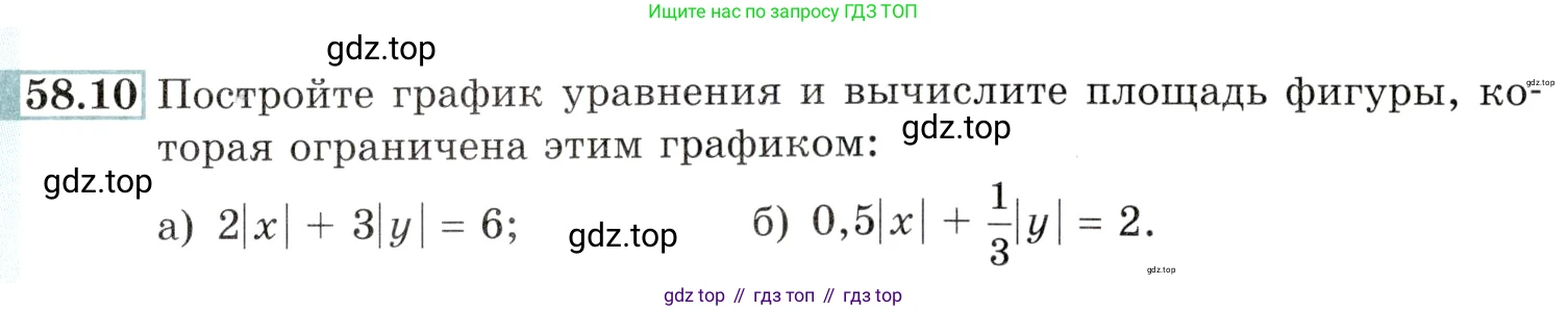 Алгебра, 10-11 класс Задачник, авторы: Мордкович Александр Григорьевич, Семенов Павел Владимирович, Денищева Лариса Олеговна, Корешкова Т А, Мишустина Татьяна Николаевна, Тульчинская Елена Ефимовна, издательство Мнемозина, Москва, 2019, Часть 2, страница 227, номер 58.10, Условие