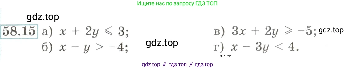 Алгебра, 10-11 класс Задачник, авторы: Мордкович Александр Григорьевич, Семенов Павел Владимирович, Денищева Лариса Олеговна, Корешкова Т А, Мишустина Татьяна Николаевна, Тульчинская Елена Ефимовна, издательство Мнемозина, Москва, 2019, Часть 2, страница 228, номер 58.15, Условие