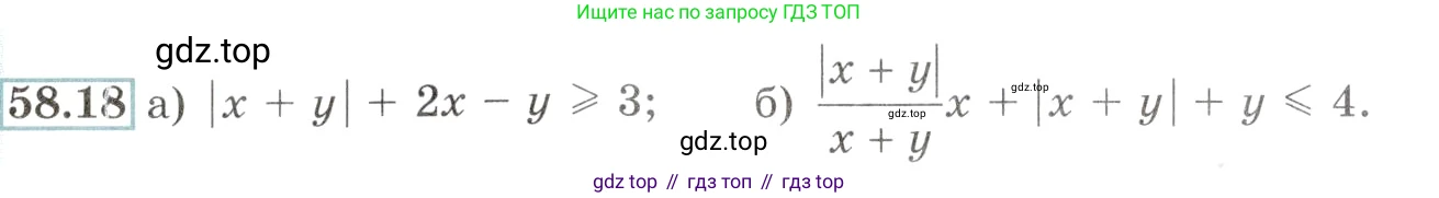 Алгебра, 10-11 класс Задачник, авторы: Мордкович Александр Григорьевич, Семенов Павел Владимирович, Денищева Лариса Олеговна, Корешкова Т А, Мишустина Татьяна Николаевна, Тульчинская Елена Ефимовна, издательство Мнемозина, Москва, 2019, Часть 2, страница 228, номер 58.18, Условие