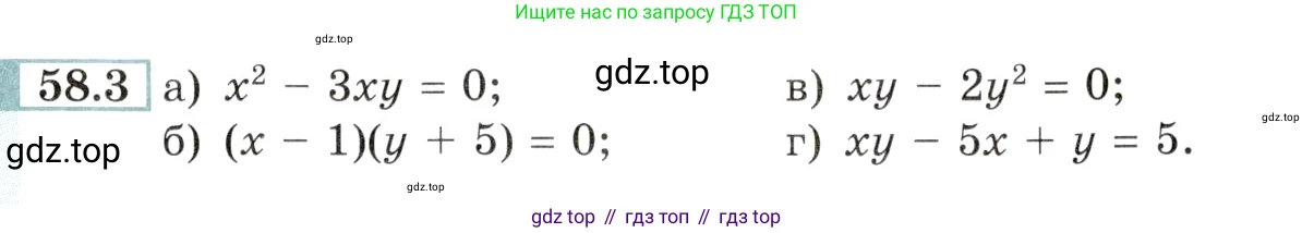 Алгебра, 10-11 класс Задачник, авторы: Мордкович Александр Григорьевич, Семенов Павел Владимирович, Денищева Лариса Олеговна, Корешкова Т А, Мишустина Татьяна Николаевна, Тульчинская Елена Ефимовна, издательство Мнемозина, Москва, 2019, Часть 2, страница 227, номер 58.3, Условие