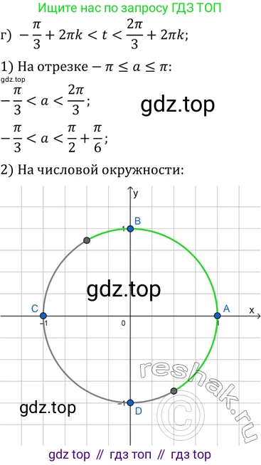 Алгебра, 10-11 класс Задачник, авторы: Мордкович Александр Григорьевич, Семенов Павел Владимирович, Денищева Лариса Олеговна, Корешкова Т А, Мишустина Татьяна Николаевна, Тульчинская Елена Ефимовна, издательство Мнемозина, Москва, 2019, Часть 2, страница 13, номер 4.22, Решение 2 (продолжение 3)