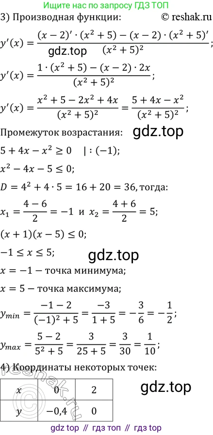 Алгебра, 10-11 класс Задачник, авторы: Мордкович Александр Григорьевич, Семенов Павел Владимирович, Денищева Лариса Олеговна, Корешкова Т А, Мишустина Татьяна Николаевна, Тульчинская Елена Ефимовна, издательство Мнемозина, Москва, 2019, Часть 2, страница 122, номер 31.11, Решение 2 (продолжение 3)