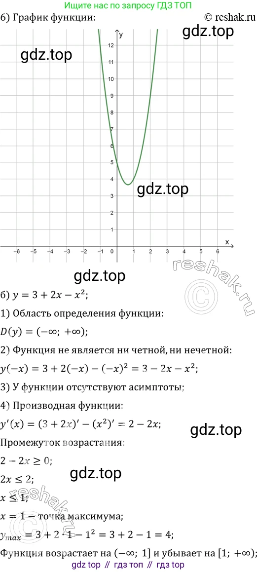 Алгебра, 10-11 класс Задачник, авторы: Мордкович Александр Григорьевич, Семенов Павел Владимирович, Денищева Лариса Олеговна, Корешкова Т А, Мишустина Татьяна Николаевна, Тульчинская Елена Ефимовна, издательство Мнемозина, Москва, 2019, Часть 2, страница 121, номер 31.3, Решение 2 (продолжение 2)