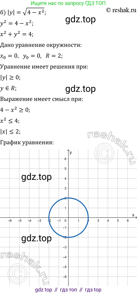 Алгебра, 10-11 класс Задачник, авторы: Мордкович Александр Григорьевич, Семенов Павел Владимирович, Денищева Лариса Олеговна, Корешкова Т А, Мишустина Татьяна Николаевна, Тульчинская Елена Ефимовна, издательство Мнемозина, Москва, 2019, Часть 2, страница 227, номер 58.7, Решение 2 (продолжение 2)