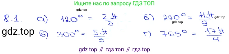 Алгебра, 10-11 класс Задачник, авторы: Мордкович Александр Григорьевич, Семенов Павел Владимирович, Денищева Лариса Олеговна, Корешкова Т А, Мишустина Татьяна Николаевна, Тульчинская Елена Ефимовна, издательство Мнемозина, Москва, 2019, Часть 2, страница 24, номер 8.1, Решение 3