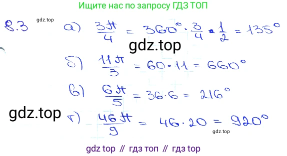 Алгебра, 10-11 класс Задачник, авторы: Мордкович Александр Григорьевич, Семенов Павел Владимирович, Денищева Лариса Олеговна, Корешкова Т А, Мишустина Татьяна Николаевна, Тульчинская Елена Ефимовна, издательство Мнемозина, Москва, 2019, Часть 2, страница 24, номер 8.3, Решение 3