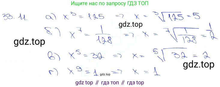 Алгебра, 10-11 класс Задачник, авторы: Мордкович Александр Григорьевич, Семенов Павел Владимирович, Денищева Лариса Олеговна, Корешкова Т А, Мишустина Татьяна Николаевна, Тульчинская Елена Ефимовна, издательство Мнемозина, Москва, 2019, Часть 2, страница 130, номер 33.11, Решение 3
