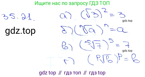 Алгебра, 10-11 класс Задачник, авторы: Мордкович Александр Григорьевич, Семенов Павел Владимирович, Денищева Лариса Олеговна, Корешкова Т А, Мишустина Татьяна Николаевна, Тульчинская Елена Ефимовна, издательство Мнемозина, Москва, 2019, Часть 2, страница 136, номер 35.21, Решение 3
