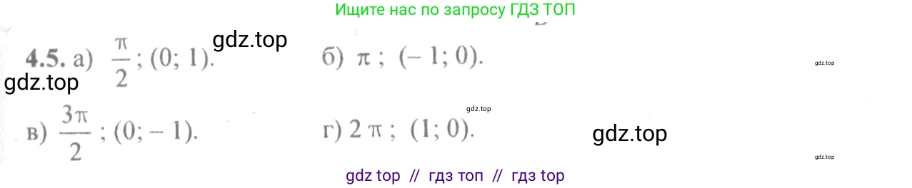 Алгебра, 10-11 класс Задачник, авторы: Мордкович Александр Григорьевич, Семенов Павел Владимирович, Денищева Лариса Олеговна, Корешкова Т А, Мишустина Татьяна Николаевна, Тульчинская Елена Ефимовна, издательство Мнемозина, Москва, 2019, Часть 2, страница 12, номер 4.5, Решение 4