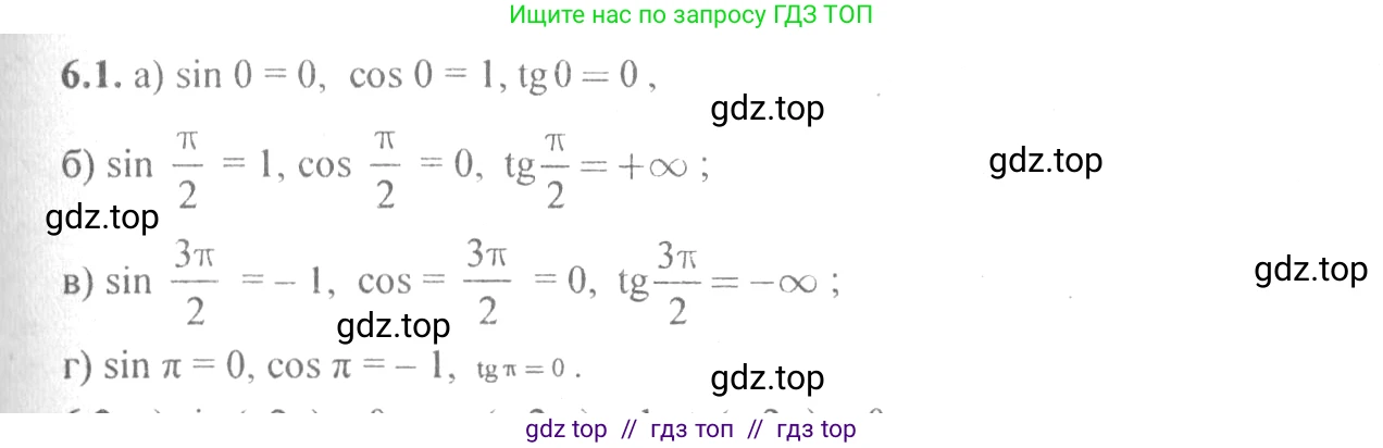 Алгебра, 10-11 класс Задачник, авторы: Мордкович Александр Григорьевич, Семенов Павел Владимирович, Денищева Лариса Олеговна, Корешкова Т А, Мишустина Татьяна Николаевна, Тульчинская Елена Ефимовна, издательство Мнемозина, Москва, 2019, Часть 2, страница 16, номер 6.1, Решение 4