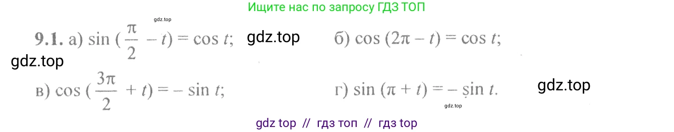 Алгебра, 10-11 класс Задачник, авторы: Мордкович Александр Григорьевич, Семенов Павел Владимирович, Денищева Лариса Олеговна, Корешкова Т А, Мишустина Татьяна Николаевна, Тульчинская Елена Ефимовна, издательство Мнемозина, Москва, 2019, Часть 2, страница 26, номер 9.1, Решение 4