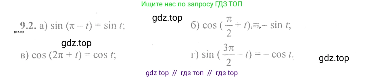 Алгебра, 10-11 класс Задачник, авторы: Мордкович Александр Григорьевич, Семенов Павел Владимирович, Денищева Лариса Олеговна, Корешкова Т А, Мишустина Татьяна Николаевна, Тульчинская Елена Ефимовна, издательство Мнемозина, Москва, 2019, Часть 2, страница 26, номер 9.2, Решение 4
