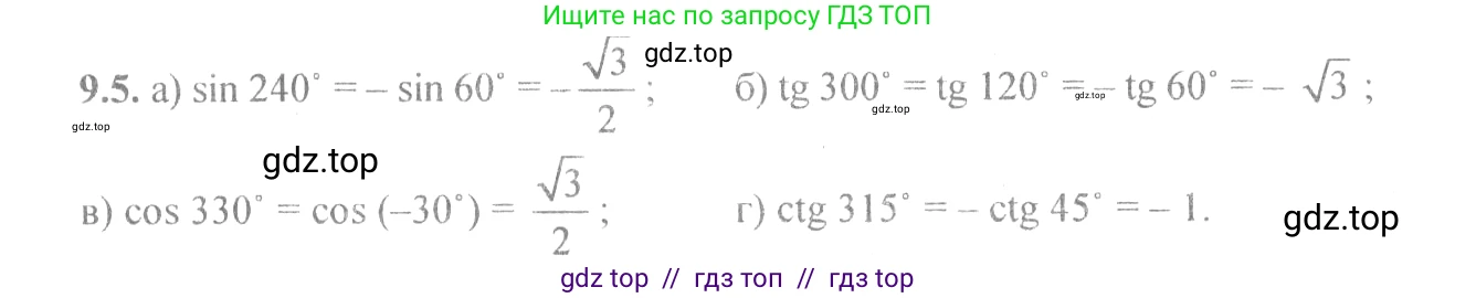 Алгебра, 10-11 класс Задачник, авторы: Мордкович Александр Григорьевич, Семенов Павел Владимирович, Денищева Лариса Олеговна, Корешкова Т А, Мишустина Татьяна Николаевна, Тульчинская Елена Ефимовна, издательство Мнемозина, Москва, 2019, Часть 2, страница 27, номер 9.5, Решение 4