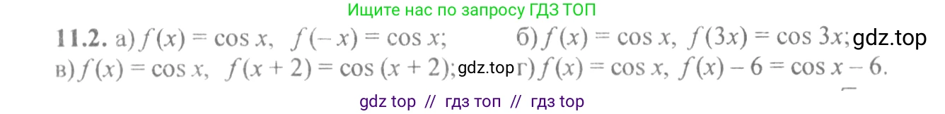 Алгебра, 10-11 класс Задачник, авторы: Мордкович Александр Григорьевич, Семенов Павел Владимирович, Денищева Лариса Олеговна, Корешкова Т А, Мишустина Татьяна Николаевна, Тульчинская Елена Ефимовна, издательство Мнемозина, Москва, 2019, Часть 2, страница 32, номер 11.2, Решение 4