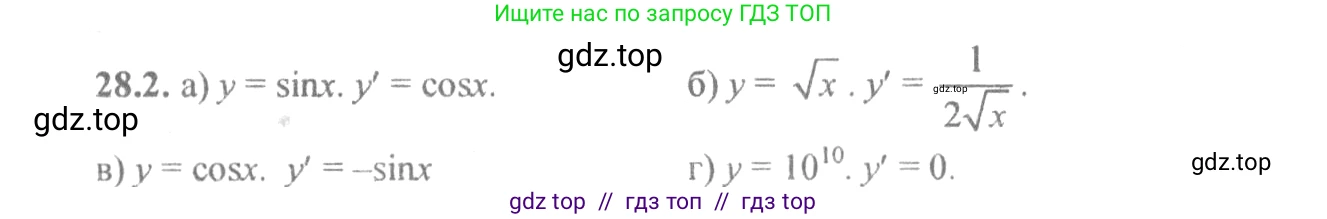Алгебра, 10-11 класс Задачник, авторы: Мордкович Александр Григорьевич, Семенов Павел Владимирович, Денищева Лариса Олеговна, Корешкова Т А, Мишустина Татьяна Николаевна, Тульчинская Елена Ефимовна, издательство Мнемозина, Москва, 2019, Часть 2, страница 98, номер 28.2, Решение 4
